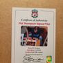 Large Framed & Signed Phil Thompson Liverpool FC Display (COA & Photo Proof) 100% Official Liverpool FC Authenticated with COA  and signing photo from 2009. Image 4