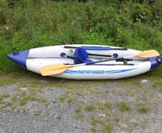 kayak. Pathfinder inflatable one man.