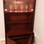 Wood glass cabinet/display with lights, coffee table Image 4