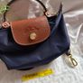 Longchamp mini / navy / strap / new Image 5
