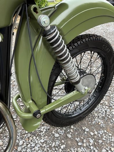 Vintage MZ 2 Stroke Bike. MINT