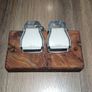 Authentic Aircraft Seatbelt Key Holder Handcrafted Aviation Wall Mount Image 4