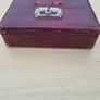 Antique leather case for small jewelry and a watch Image 6
