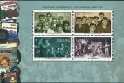 2010 Ireland Legendary Showbands (The Miami Showband, The Drifters Showband, The Royal Showband &amp; The Freshman) Commemorative Stamps Miniature Sheet Mint Never Hinged (MNH)