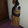 Large hand carved Wooden African Wall Hanging Image 5