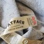 Fatface Mens pattern long sleeve Shirt light Grey 2XL size Image 5