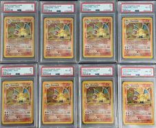 Pokemon - Charizard - Graded - PSA 1 - 8