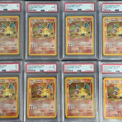 Pokemon - Charizard - Graded - PSA 1 - 8