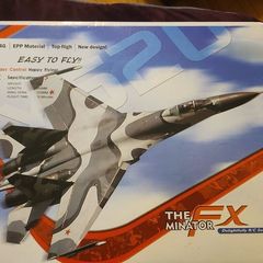 Brand New SU35 RC Fighter Jet FX Minator Factory Sealed Box