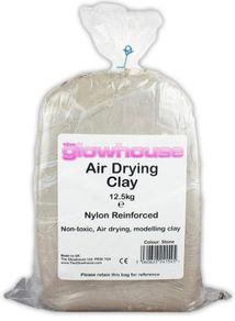 Air Drying Modelling Clay Nylon Reinforced 12.5kg (FREE POSTAGE)