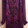 Monsoon Purple Print Tunic Style Dress - Size 12 Image 4