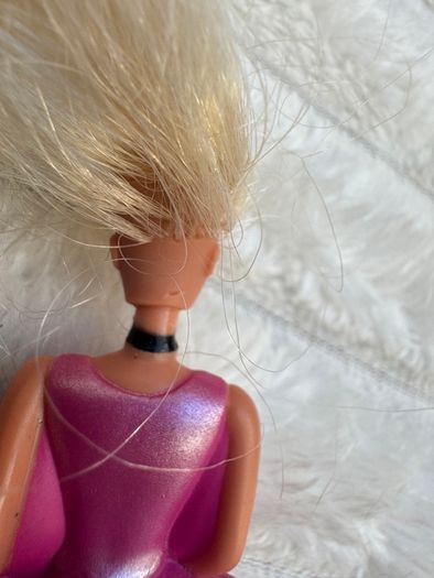 McDonald's Happy Meal Toy Barbie 1995 Pink Dress Used Please see photos