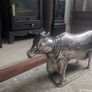 Metal Cow Ornament Image 2
