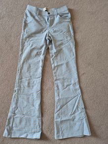 Hollister size S check trousers