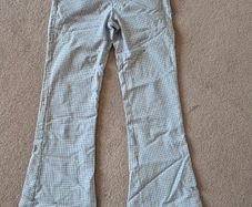 Hollister size S check trousers