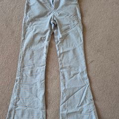 Hollister size S check trousers