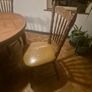 solid oak table and chairs Image 9