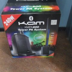 Kam KMPA600 Tower PA System (New In Box)
