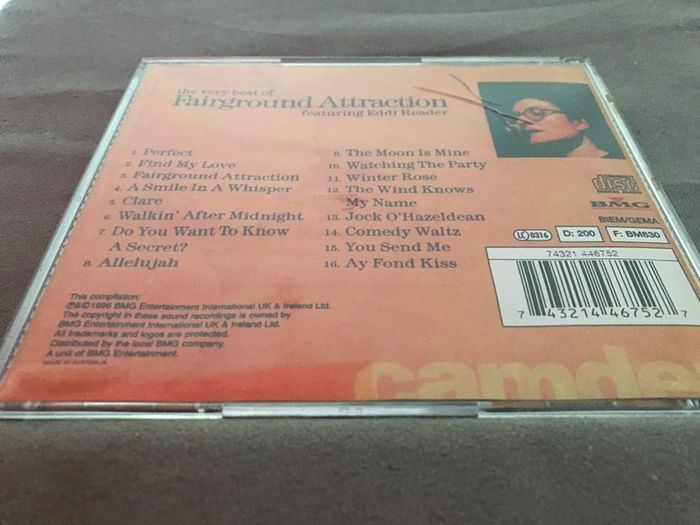 the very best of Fairground Attraction featuring Edi Reader      CD