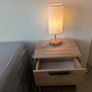 Complete Bed Set: Emma Mattress + JYSK Storage Base + 2 Lockers and Touch Lamps Image 5