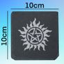 Leeds Utd Laser Engraved Slate Coaster Set x4 Image 2