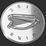 Double Salmon. Silver Proof, Free Post Image 3