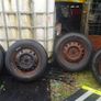 Toyota Corolla E11 Yaris MK1 Aygo 4 x 100 14'' Steel Wheel Rim Image 3