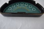 Blackjack Table shaped Ashtrays.