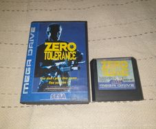 Boxed Zero Tolerance Top Sega Mega Drive GameFor Sale Here