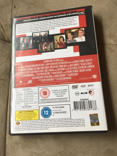 Ocean's Twelve DVD