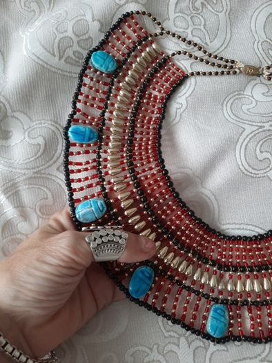 stunning beaded neck piece