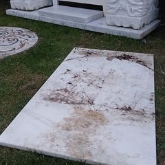 Carrara marble piece/table top