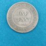 1913 Australian One Penny Image 4