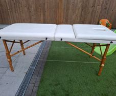 Massage table
