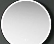 Led Round frameless mirror.