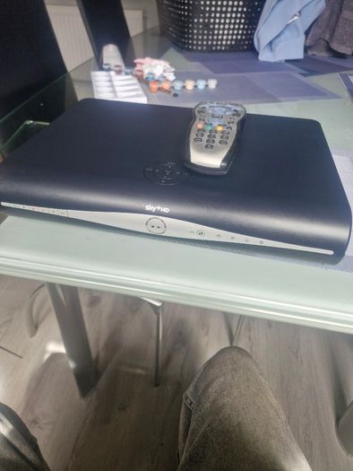 Sky plus Satellite receiver with Uk Freeview carf