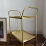 Vintage Lyte Aluminium Bar Cart Mid-Century Modern Image 4