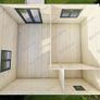 Ecohome Log Cabins 1 Bed A 5.8m x 5m Modular Home Image 7