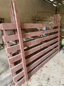 Selection of heavy duty gates and timber fencing