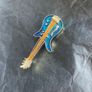 Enamel Guitar Brooch Image 4