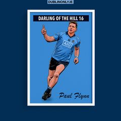 Paul Flynn Hill 16 Dublin GAA Art Prints (A3 Size)