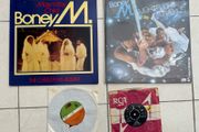 Boney M and The Monkees vinyl - in working order