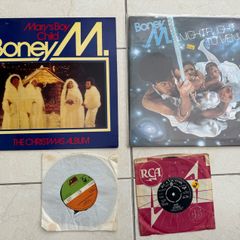 Boney M and The Monkees vinyl - in working order