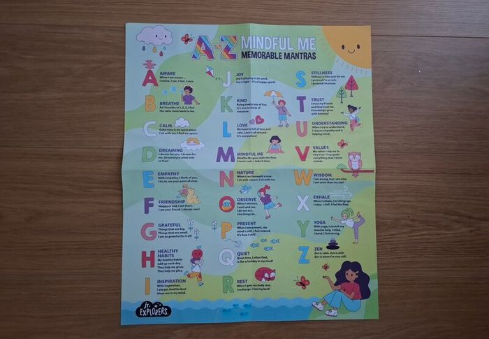 Kids' Mindfulness Double-Sided Jigsaw, 3+, 26 pices