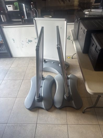 3 outdoor ad stands for sale