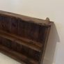 Beautifully Restored Country Pine Slimline Shelf Unit Image 2