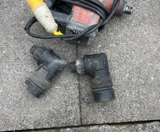 hilti te15  with corner chuck