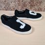 womens girls JC Juicy Couture Black terry cloth teddy Teresa slip on trainer  Size UK 4 EU 37 Image 8