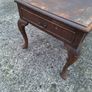 Antique wooden coffee table in need of restoration Image 4