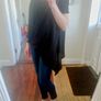 Joseph Ribkoff black chiffon asymmetrical top size S RRP190 Image 6